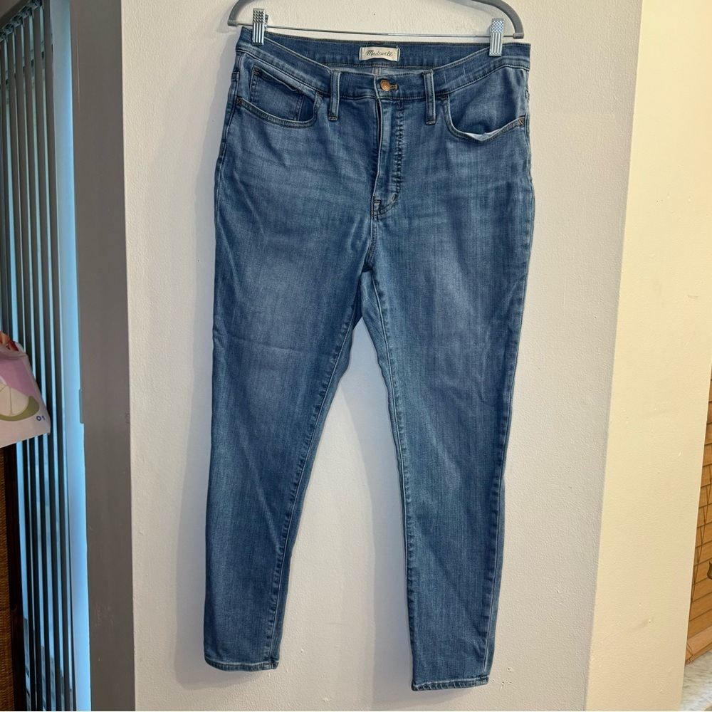 Madewell Women’s Denim 9” Mid Rise Skinny Jeans Size 31